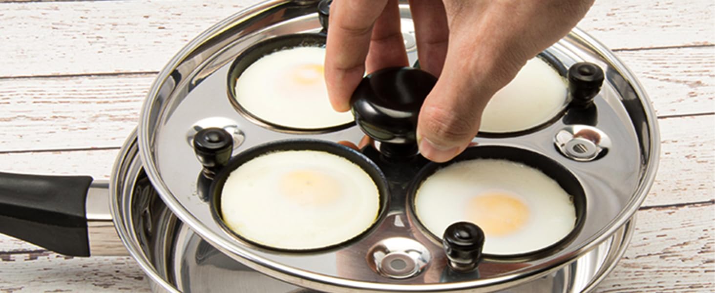 Egg poaching pan