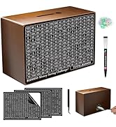 Wooden Money Saving Box, Cash Savings Box for $10000 $5000 $3000 Target Money Saving Challenge, R...