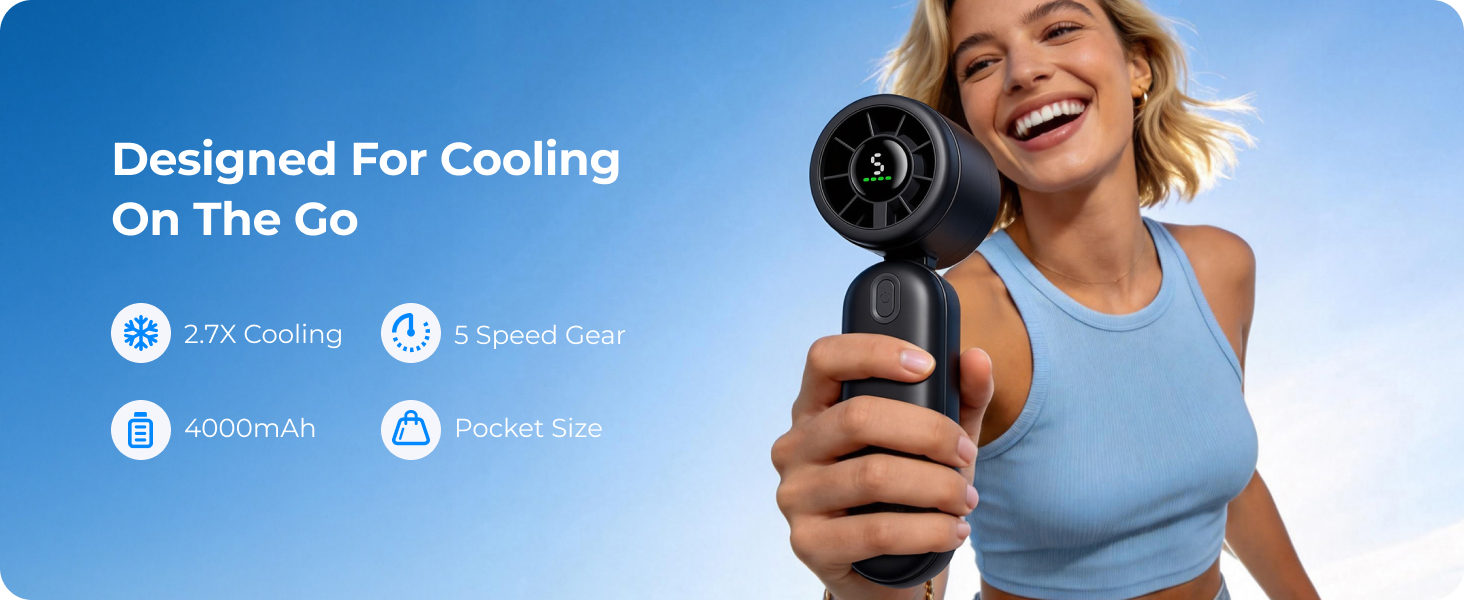 handheld fan