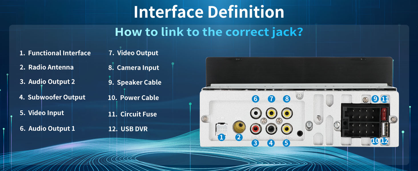 Single Din Car Stereo