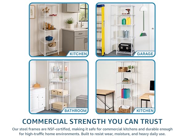 Honey-Can-Do Shelving for Every Room