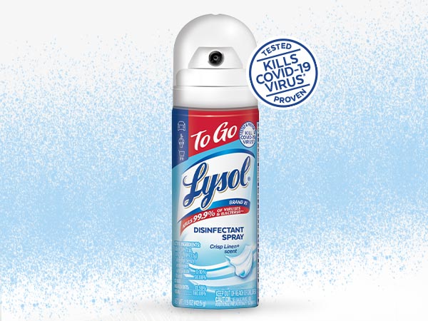 Lysol Disinfectant Spray To Go 1.5oz