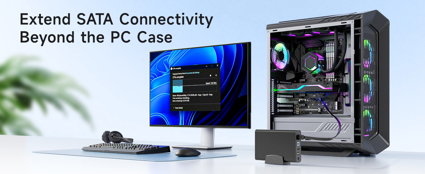 6 Gbps Shielded eSATA Cable