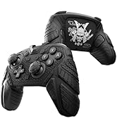 PlayVital for Nintendo Switch 2 Pro Controller Skin Cover – Samurai Armor Edition Silicone Case f...