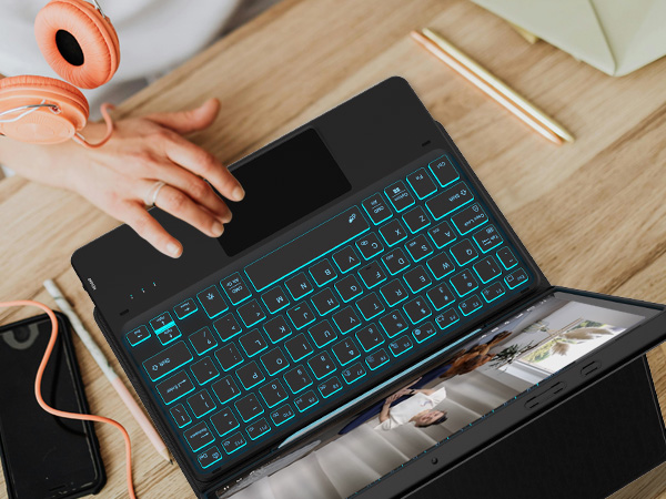 Tab a9+ keyboard with touchpad