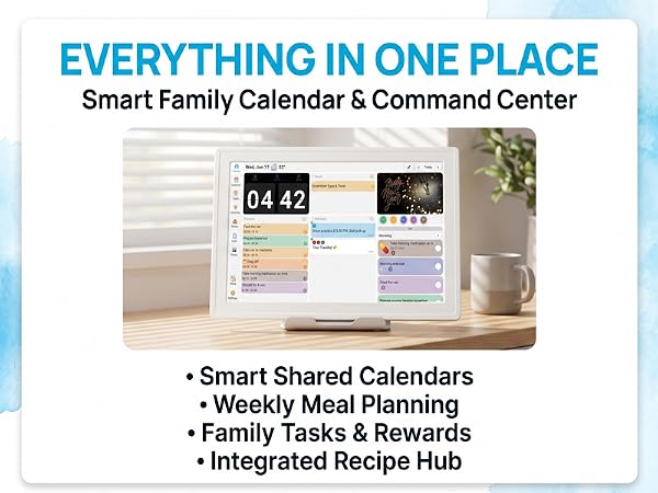 digital calendar for fridge