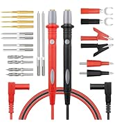 SNAKOL 22-Piece Multimeter Test Lead Kit, Back Probe Test Leads,Multimeter Probes,Test Leads with...