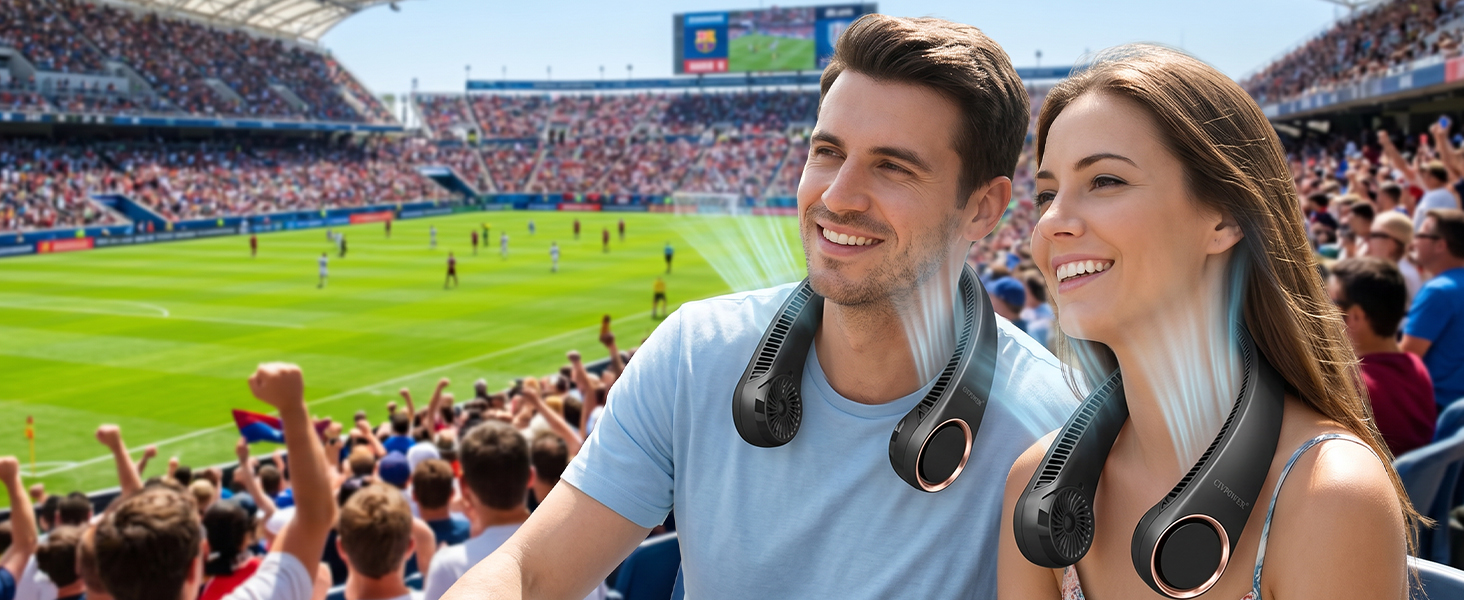 portable neck fan rechargeable