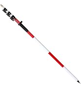 GEOLENI Aluminum Prism Pole with Quick Release Clamp (5.2M)