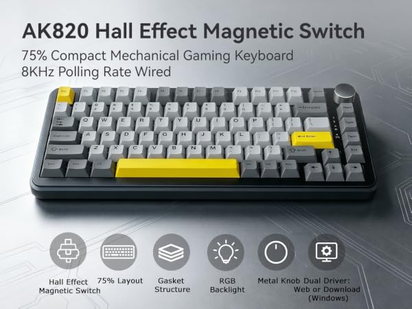 Hall Effect Keyboard