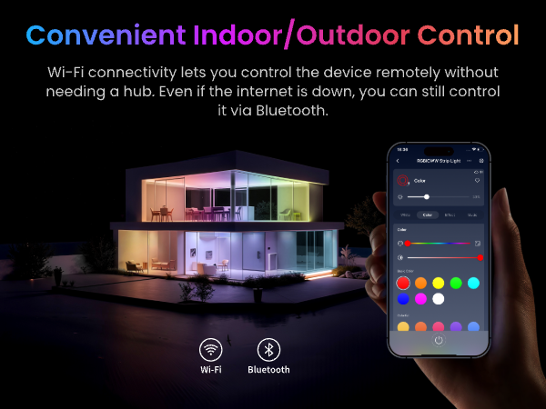 outdoor led light strip