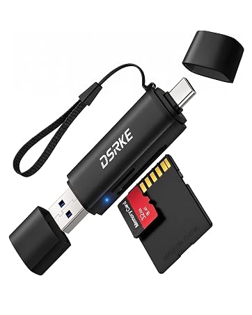 SD Card Reader Space Black