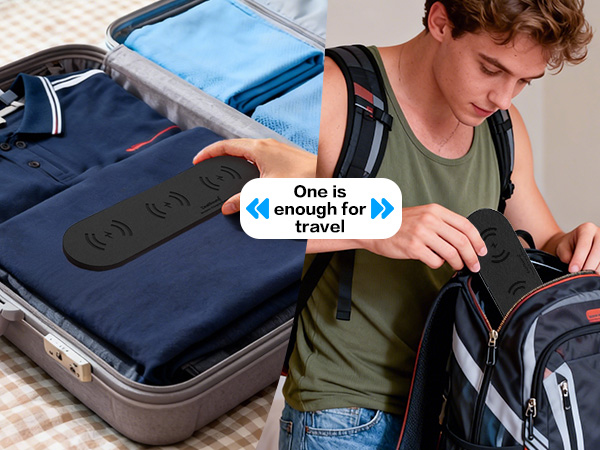 ZealSound Wireless Charging Pad,Triple Wireless Charger Pad Multiple Devices