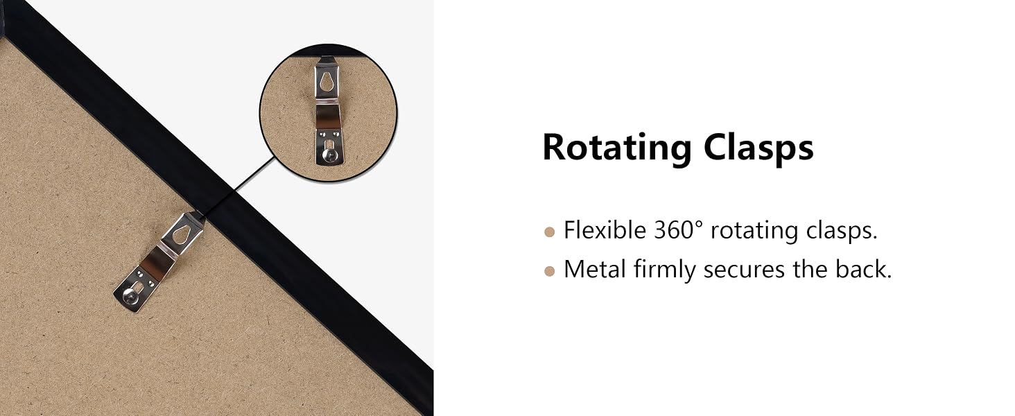 Rotating Clasps