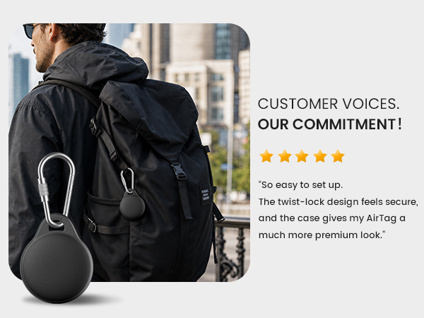 airtag keychain