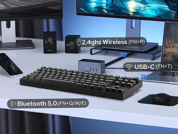 P87 Wireless Gaming Keyboard