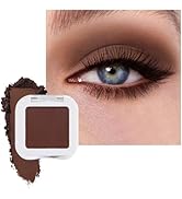 HHLTOH Coffee Brown Matte Eyeshadow – Smoked Eye Shadow, Daily Waterproof Long-Lasting Eyeshadow ...