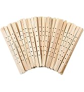 100pcs Wooden Candle Wick Holders, Candle Wicks Centering Device, Candle Wick Bars, Wick Holders ...