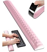i-Rocks Memory Foam Keyboard Wrist Rest - Pain-Reducing Wrist Rest for Computer Keyboard - Non-Sl...