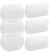 SHINEOFI 6pcs Plastic Mesh Canvas Sheets Crochet Bag Canvas Sheets for Crochet Bag Making DIY Pur...