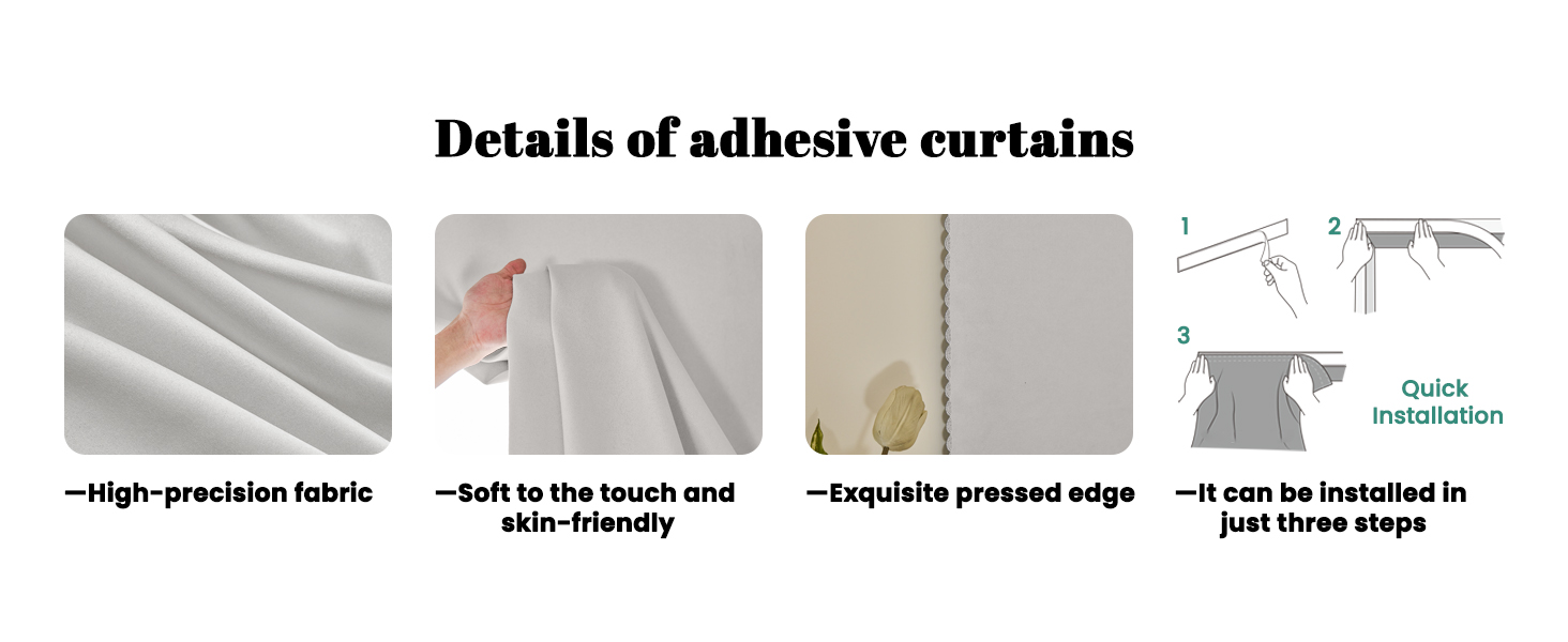 temporary curtain adhesive blackout curtains blackout window cover easy curtain