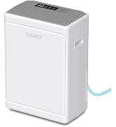 CLEVAST 25 Pint Dehumidifier for Basement with Drain Hose, Up to 2000 Sq.ft | for Home, Bedroom, ...