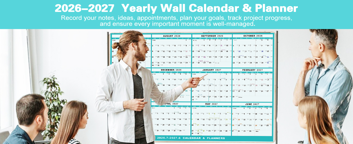 Academic Wall Calendar