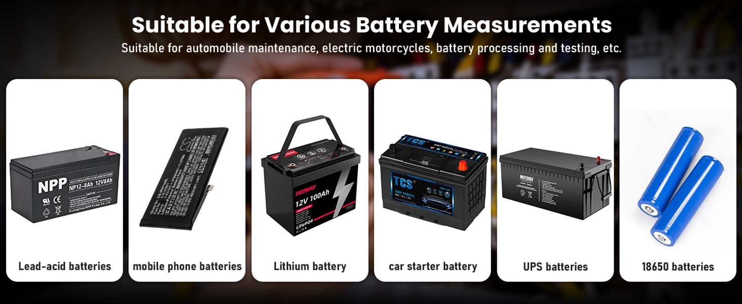 Suitable for Various Battery Measurements