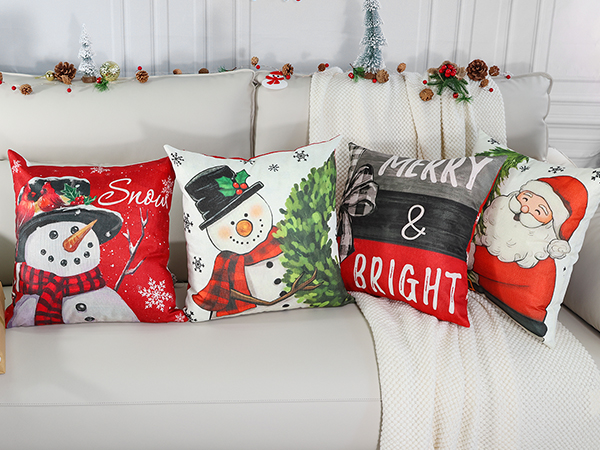 christmas throw pillow cover christmas cover pillows christmas red pillow covers