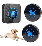 Dog Door Bell, Wireless Dog Doorbells for Potty Training – Dog Bells to Go Outside, Bell for Dogs...