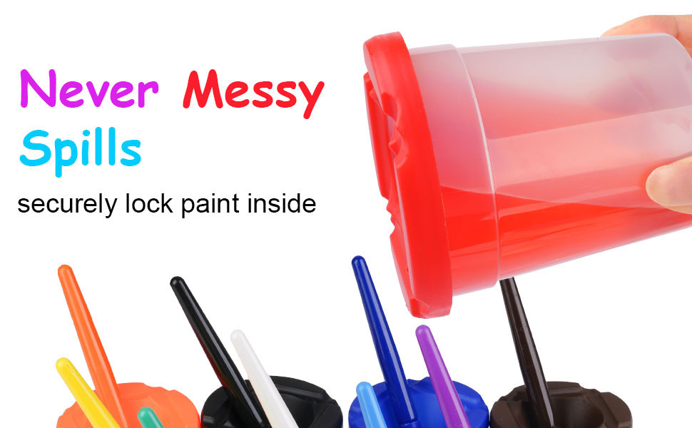 paint brush cleaner cup