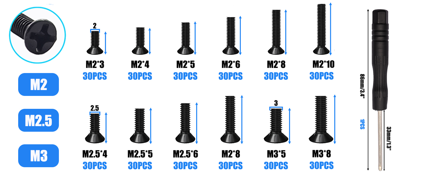 computer screws