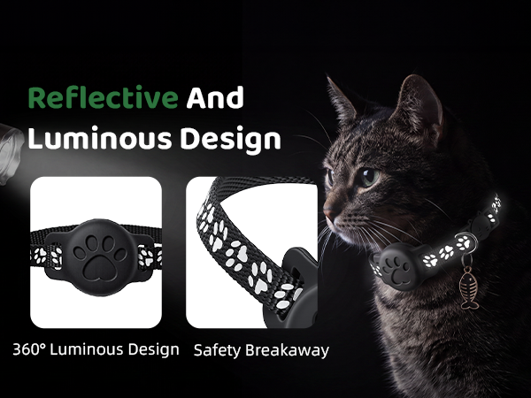 GPS Pet Tracker CollarMini Smart Real Time Tracking Tag for Cats Dogs, No Monthly Fee