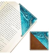 Personalized Leather Bookmarks, Fun & Cute Book Accessories for Reading Lovers, Unbreakable Page ...