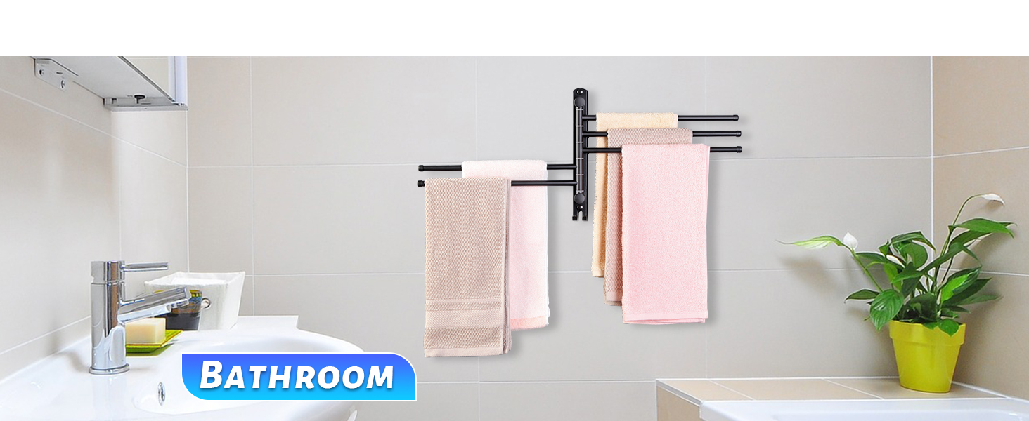 Swivel Towel Rack