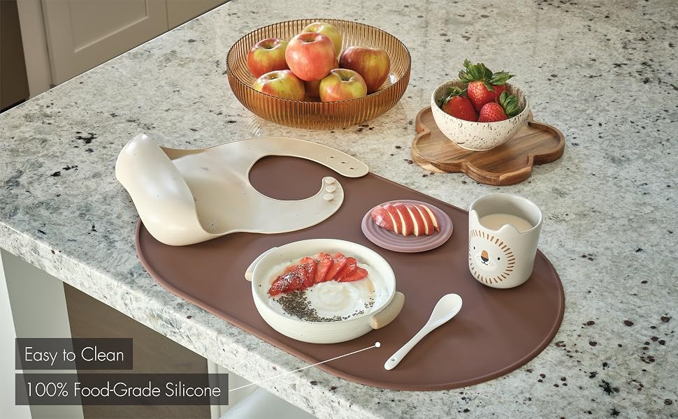 Easy to Clean, 100% Food-Grade Silicone