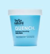 By Nature Quench Hyaluronic Acid Body Balm - Deep Hydration Moisturizer with Shea Butter & Kawaka...