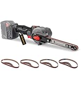 Brushless Cordless Detail Belt Sander Compatible with Milwaukee M18 (Battery Not Included), 2067 ...