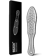 BEZOX Professional Foot File Callus Remover, Double Sided Pedicure Rasp for Cracked Heel and Dead...