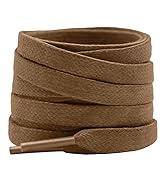 YFINE Flat Waxed Shoe Laces: Sneakers Shoelaces for Men&Women Boot - 2 Pair