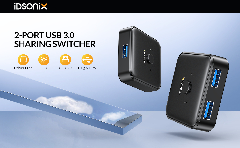 iDsonix USB 3.0 Switch Selector