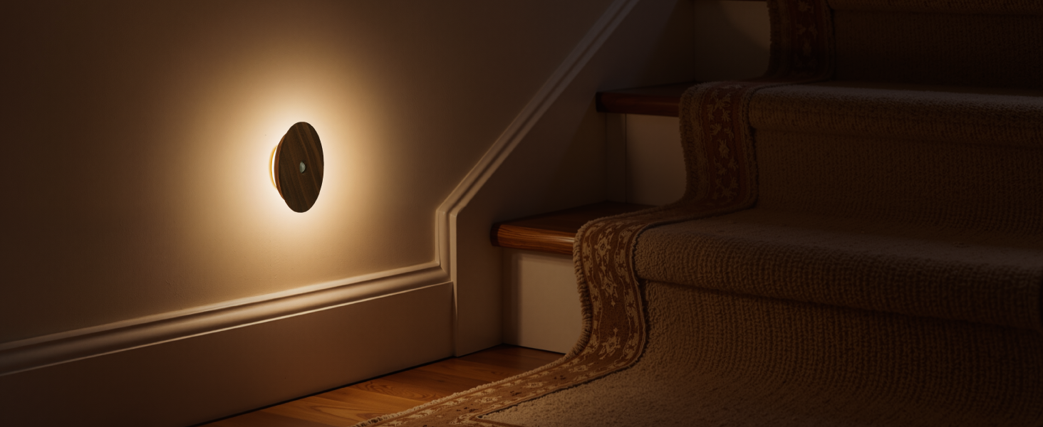 motion sensor night light for stair