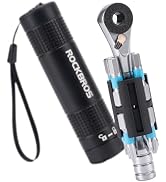 ROCKBROS Bike Repair Tool Kit Set,Portable Reversible Ratchet Set,Multi functional bicycle Repair...
