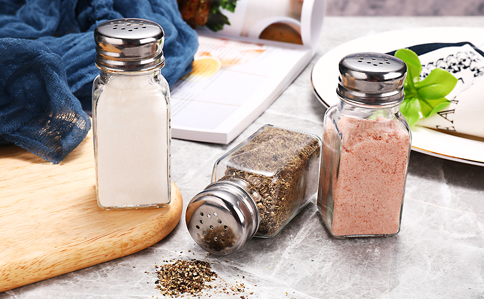 farmhouse salt and pepper shakers