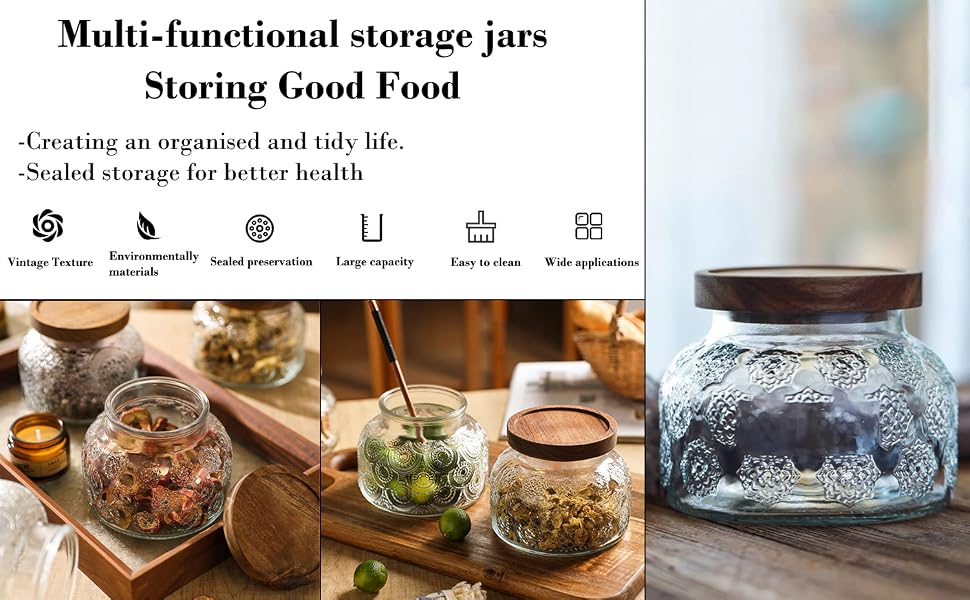 Glass Jar 25.4OZ