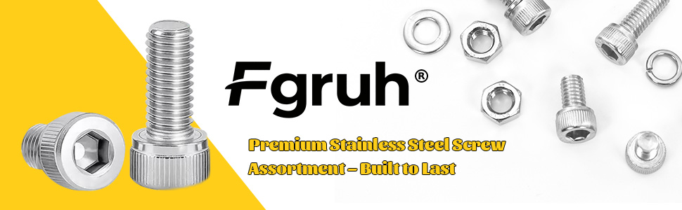 Fgruh M6 Screw Assortment