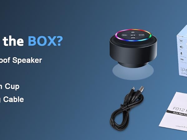 blue tooth shower speaker wireless