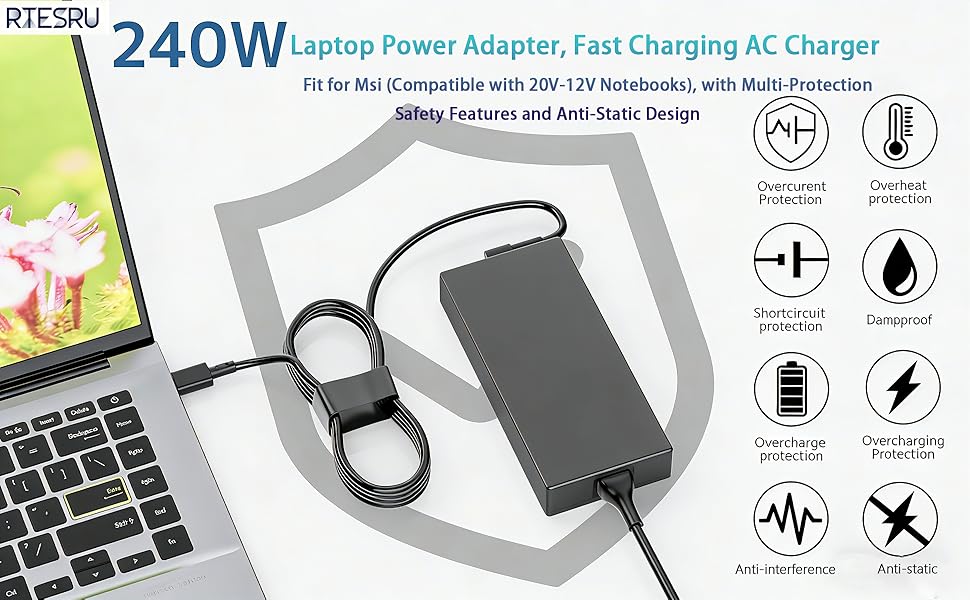 Compatible with Stealth17 16 GS77 Series-Compatible with RaiderGE67 HX GE68 HX Series