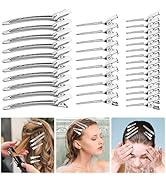 Duck Biled Hair Clips for Women, Alligator Hair Clips,Metal Hair Clips for Styling, Hair Pins 52 ...