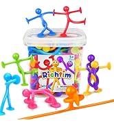 Suction Cup Fidget Sensory Toys: 48 Pack Suction Cup People Toys Fidget Toy for Autism Autistic A...